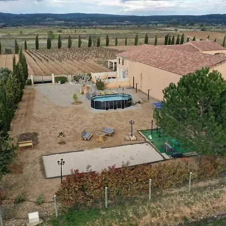-villa Vigneronne Moderne Piscine Et Jaccuzi Saint-Jean-de-Fos