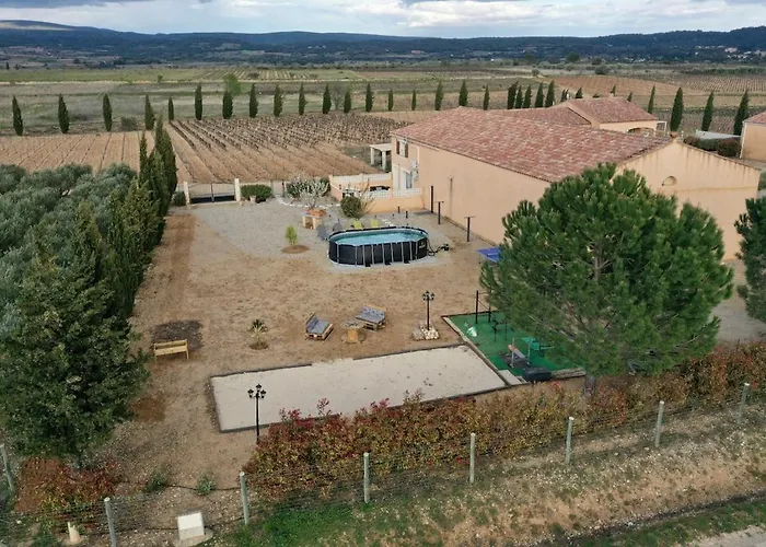 -villa Vigneronne Moderne Piscine Et Jaccuzi Saint-Jean-de-Fos