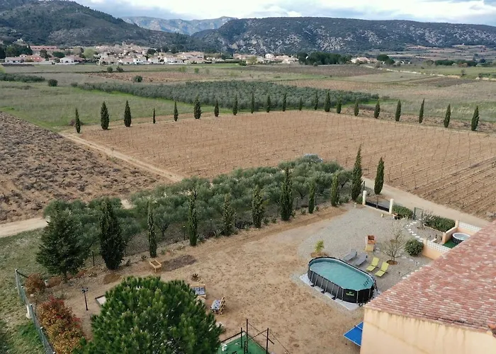 -villa Vigneronne Moderne Piscine Et Jaccuzi Villa *