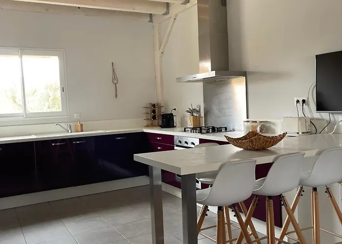 -villa Vigneronne Moderne Piscine Et Jaccuzi Saint-Jean-de-Fos